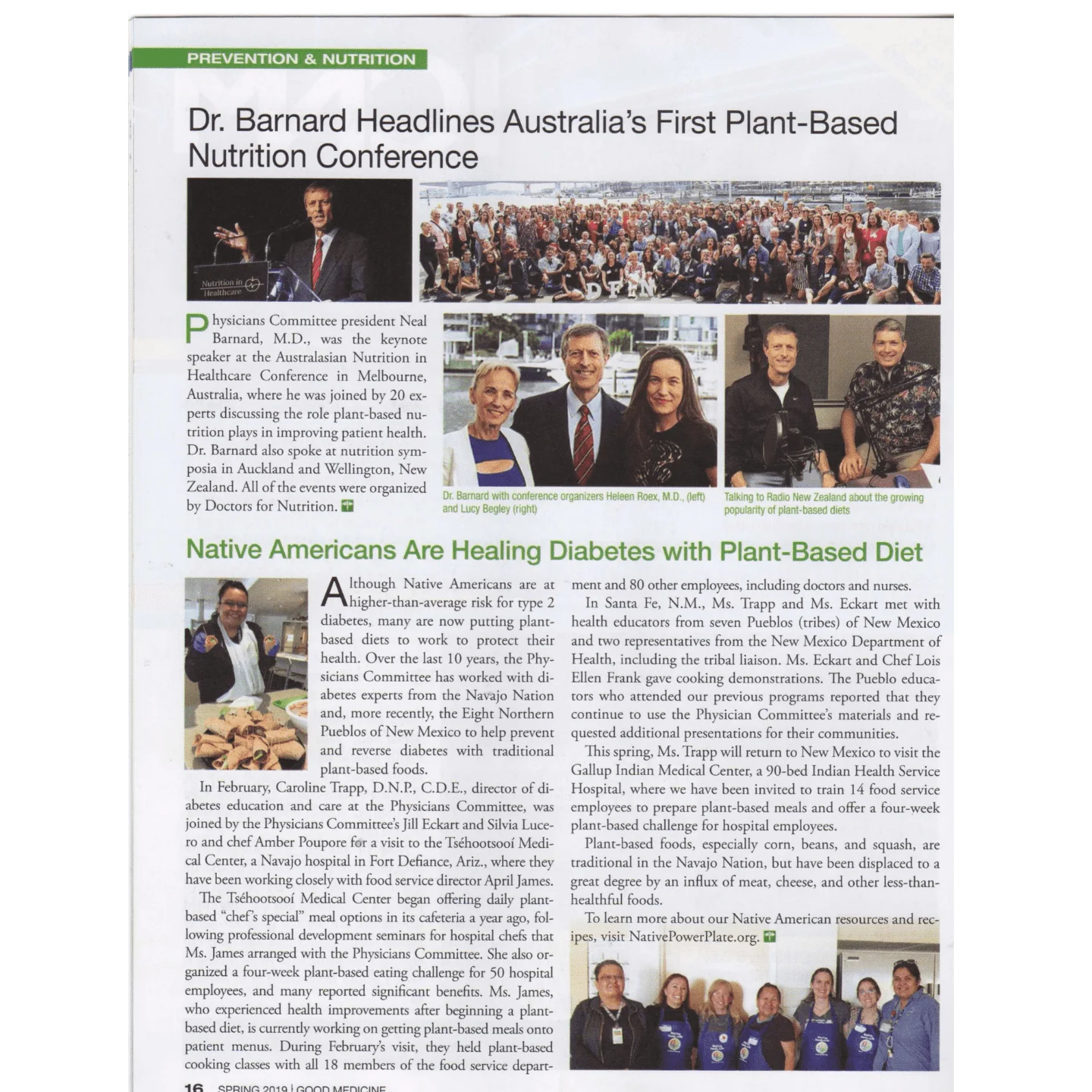 Good Medicine Magazine (USA), March 2019 – Spring 2019 Issue