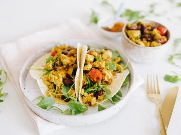 Tempeh Breakfast Burrito