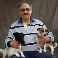 Michael Sykes and Tiger