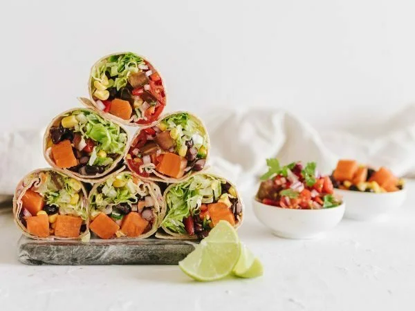 Sweet Potato Burritos