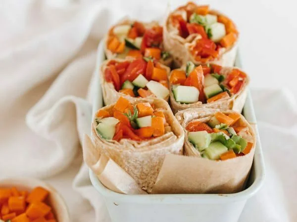 Ultimate Hummus Wraps