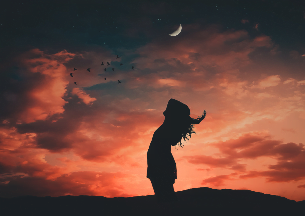 woman silhouette