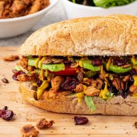 Plant-based food in bap