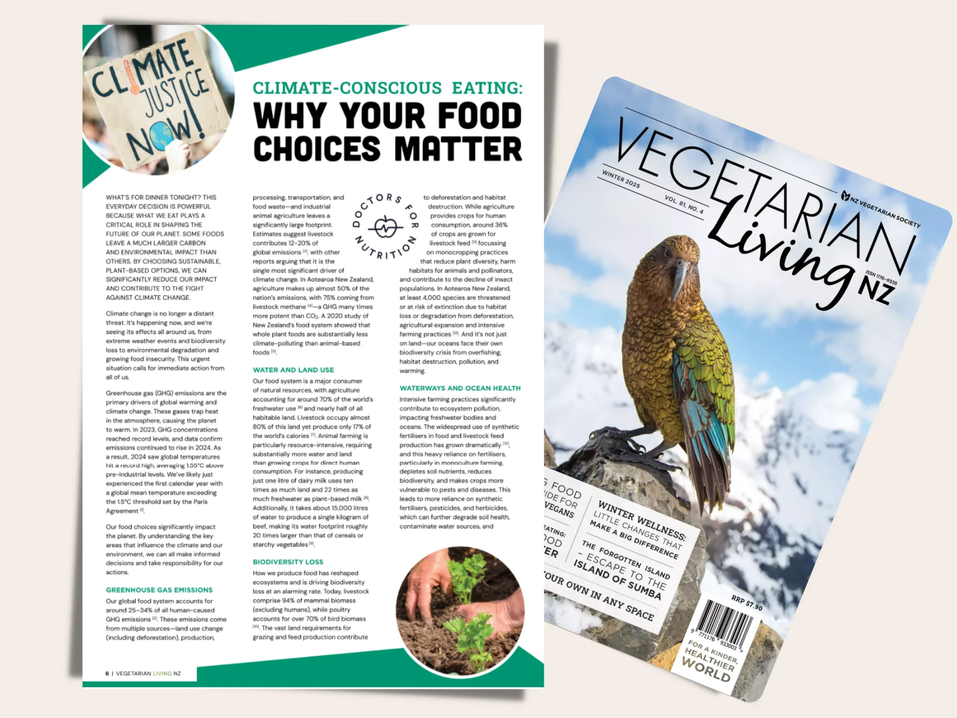 Vegetarian Living NZ Magazine, Winter 2025