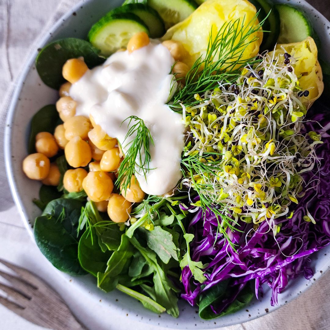 Whole food plant-based bowl