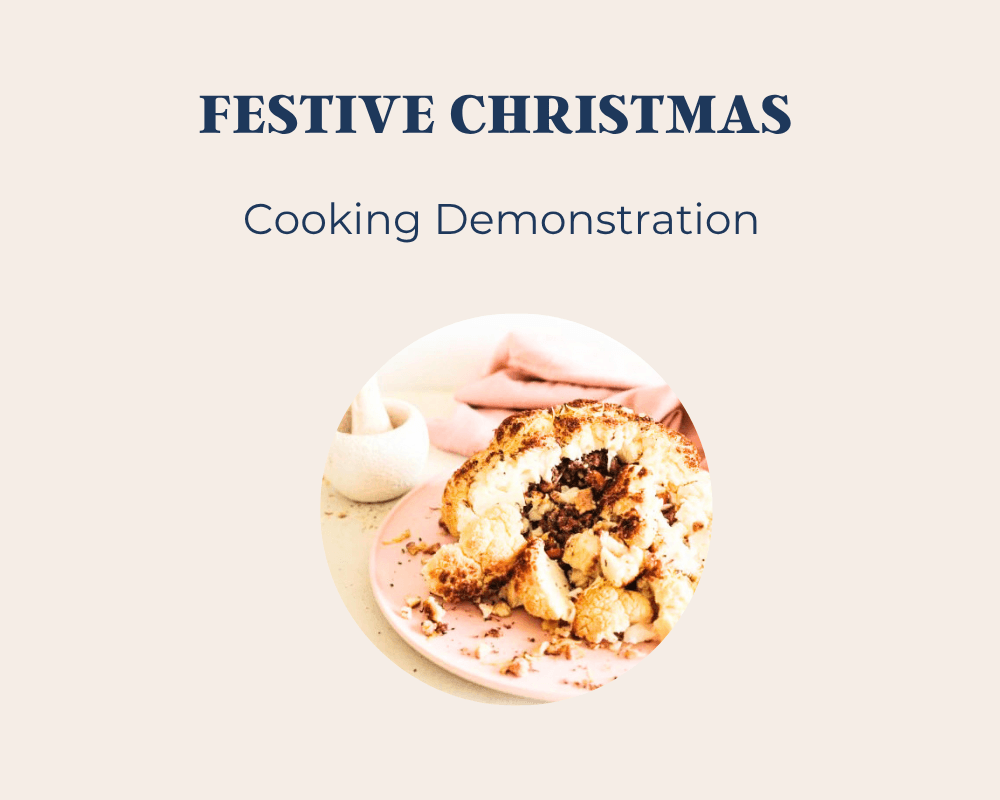 Christmas Cooking Demo 2023
