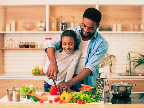 Cooking together Cooking together