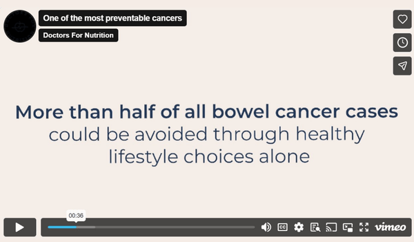 Bowel Cancer course video screenshot