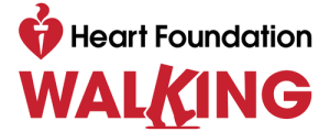 Heart Foundation Walking logo Heart Foundation Walking logo